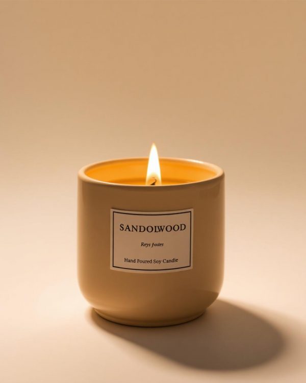 Sandalwood Soy Candle